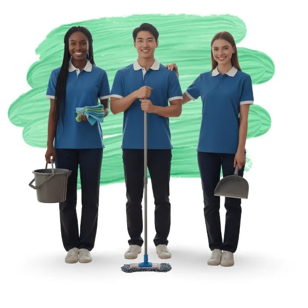 Professional Cleaning Staff
